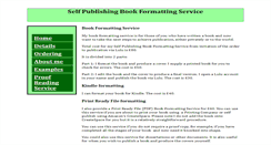 Desktop Screenshot of bookformatting.co.uk